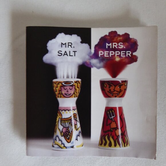 2004 RITZENHOFF MR SALT & MRS PEPPER SHAKER SET (NEW IN BOX) - Picture 8 of 10